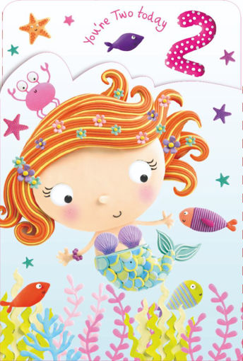 Picture of 2 TODAY BIRTHDAY CARD